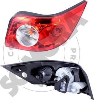Somora 243271CH - Задній ліхтар autocars.com.ua