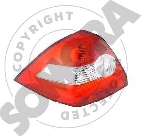 Somora 243272A - Задній ліхтар autocars.com.ua