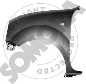 Somora 244302 - Крило autocars.com.ua