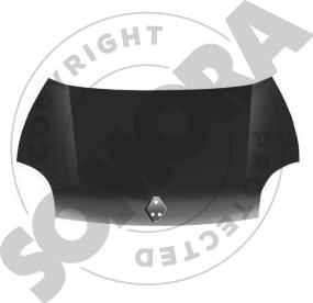 Somora 244308 - Капот двигуна autocars.com.ua