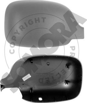 Somora 244355CAM - Покриття, зовнішнє дзеркало autocars.com.ua