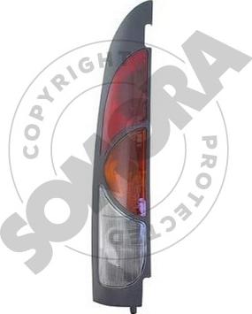 Somora 244372V - Задній ліхтар autocars.com.ua
