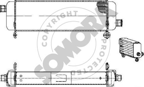 Somora 247865 - Масляний радіатор, рухове масло autocars.com.ua