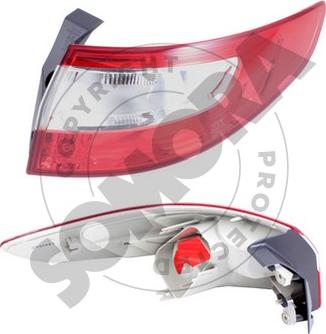 Somora 248071 - Задній ліхтар autocars.com.ua