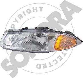 Somora 262016V - Основна фара autocars.com.ua