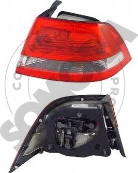 Somora 271371M - Задній ліхтар autocars.com.ua