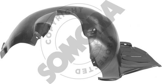 Somora 290406 - Обшивка, колісна ніша autocars.com.ua