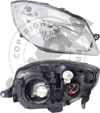 Somora 290415 - Основна фара autocars.com.ua