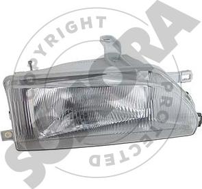 Somora 314015 - Основна фара autocars.com.ua