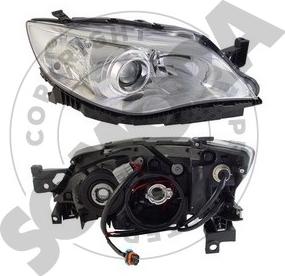 Somora 331315 - Основна фара autocars.com.ua