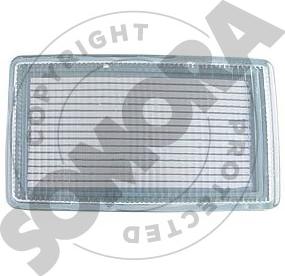 Somora 350811B - Облицювання, протитуманні фари autocars.com.ua