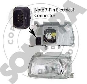 Somora 355216A - Основна фара autocars.com.ua