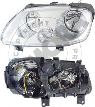 Somora 356516A - Основна фара autocars.com.ua