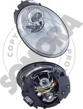 Somora 357015A - Основна фара autocars.com.ua