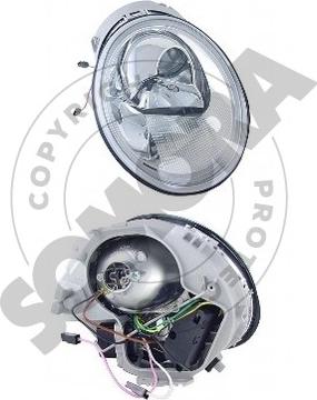 Somora 357015 - Основна фара autocars.com.ua