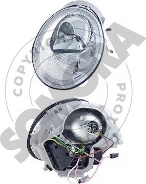 Somora 357016 - Основна фара autocars.com.ua