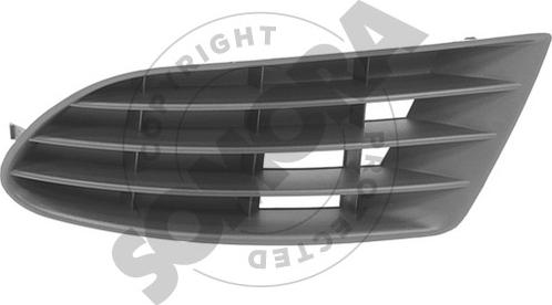 Somora 358026R - Решітка вентилятора, буфер autocars.com.ua