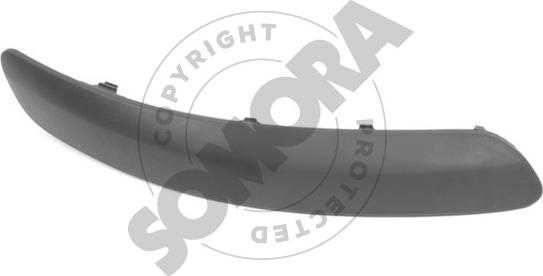 Somora 358035 - Облицювання / захисна накладка, буфер autocars.com.ua