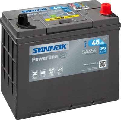 Sonnak SA456 - Стартерна акумуляторна батарея, АКБ autocars.com.ua
