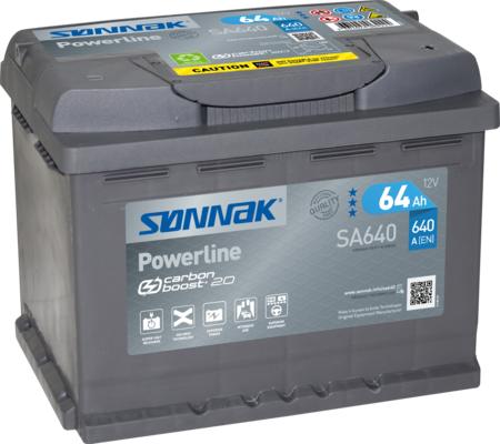 Sonnak SA640 - Стартерная аккумуляторная батарея, АКБ autodnr.net