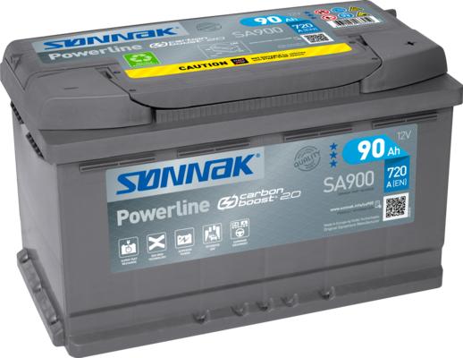 Sonnak SA900 - Стартерна акумуляторна батарея, АКБ autocars.com.ua
