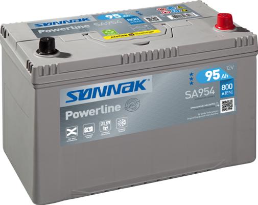 Sonnak SA954 - Стартерная аккумуляторная батарея, АКБ autodnr.net