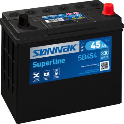 Sonnak SB454 - Стартерна акумуляторна батарея, АКБ autocars.com.ua