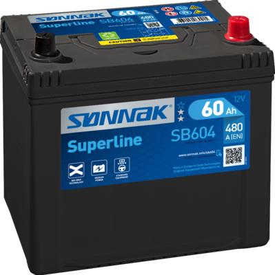 Sonnak SB604 - Стартерна акумуляторна батарея, АКБ autocars.com.ua
