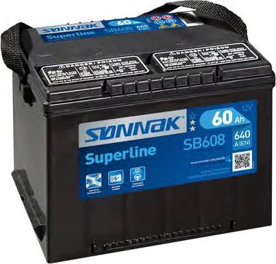 Sonnak SB608 - Стартерная аккумуляторная батарея, АКБ autodnr.net