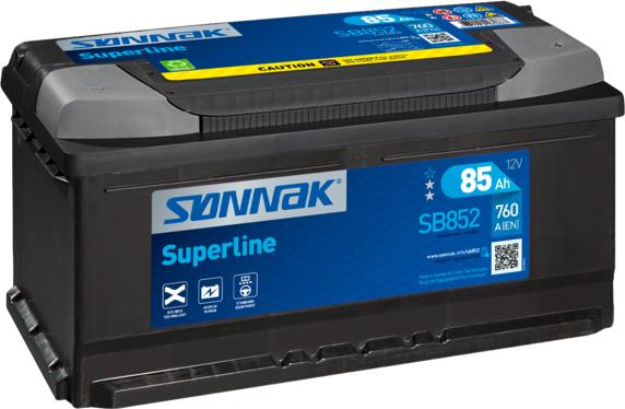 Sonnak SB852 - Стартерна акумуляторна батарея, АКБ autocars.com.ua