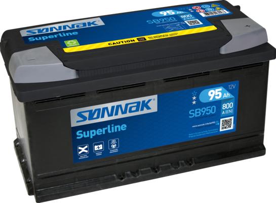 Sonnak SB950 - Стартерная аккумуляторная батарея, АКБ autodnr.net