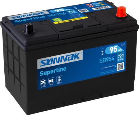 Sonnak SB954 - Стартерна акумуляторна батарея, АКБ autocars.com.ua