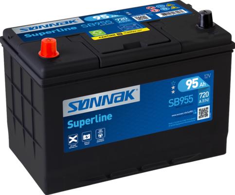 Sonnak SB955 - Стартерна акумуляторна батарея, АКБ autocars.com.ua
