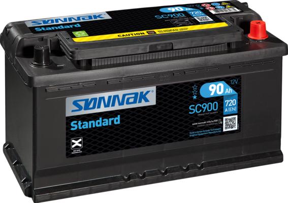 Sonnak SC900 - Стартерная аккумуляторная батарея, АКБ autodnr.net