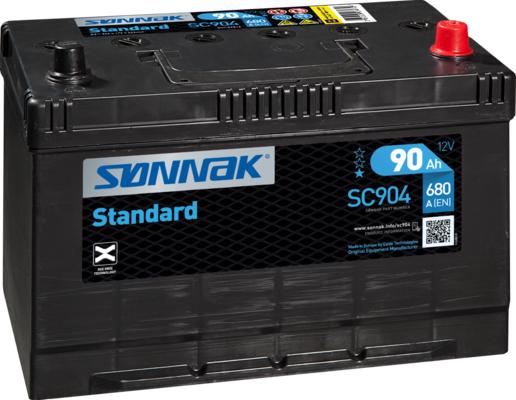 Sonnak SC904 - Стартерна акумуляторна батарея, АКБ autocars.com.ua
