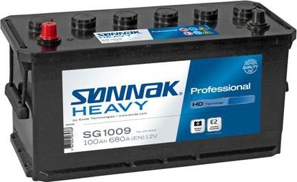 Sonnak SG1009 - Стартерна акумуляторна батарея, АКБ autocars.com.ua