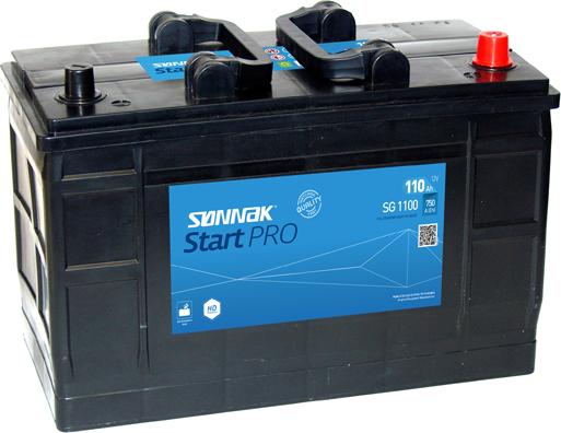 Sonnak SG1100 - Стартерна акумуляторна батарея, АКБ autocars.com.ua