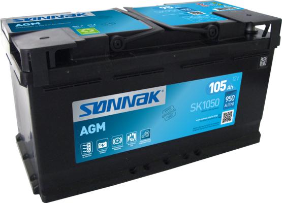 Sonnak SK950 - Стартерна акумуляторна батарея, АКБ autocars.com.ua