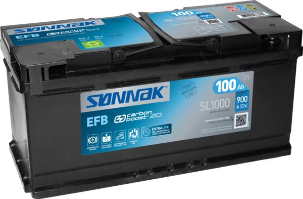 Sonnak SL1000 - Стартерная аккумуляторная батарея, АКБ autodnr.net