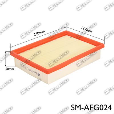 SpeedMate SM-AFG024 - Воздушный фильтр avtokuzovplus.com.ua