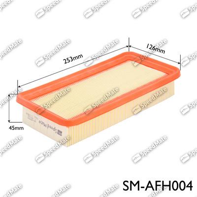 SpeedMate SM-AFH004 - Повітряний фільтр autocars.com.ua