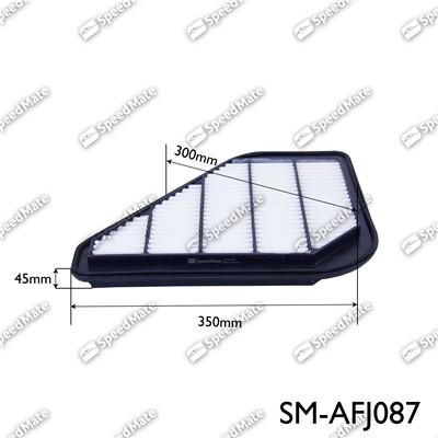 SpeedMate SM-AFJ087 - Повітряний фільтр autocars.com.ua