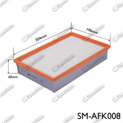 SpeedMate SM-AFK008 - Повітряний фільтр autocars.com.ua