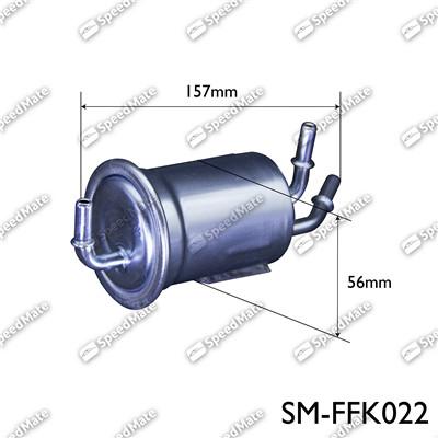 SpeedMate SM-FFK022 - Паливний фільтр autocars.com.ua