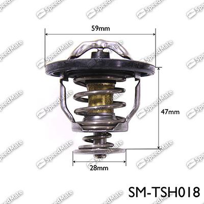 SpeedMate SM-TSH018 - Термостат, охлаждающая жидкость autodnr.net