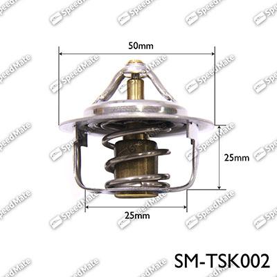 SpeedMate SM-TSK002 - Термостат, охлаждающая жидкость avtokuzovplus.com.ua