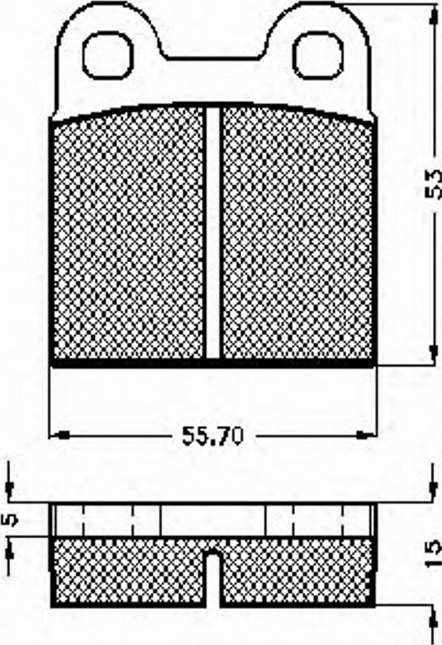 Spidan 30002 - Тормозные колодки, дисковые, комплект avtokuzovplus.com.ua