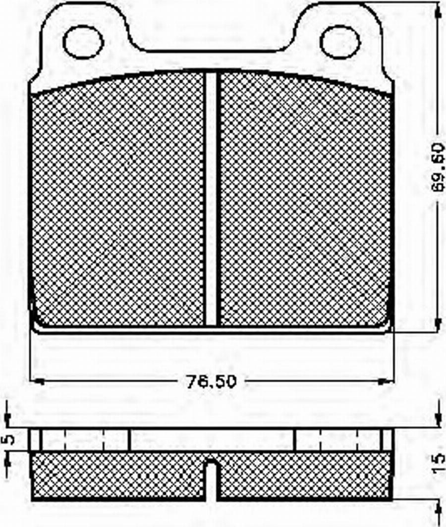 Spidan 30004 - Тормозные колодки, дисковые, комплект avtokuzovplus.com.ua