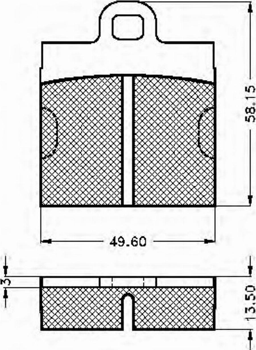 Spidan 30011 - Тормозные колодки, дисковые, комплект autodnr.net