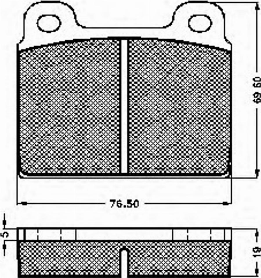 Spidan 30049 - Тормозные колодки, дисковые, комплект autodnr.net